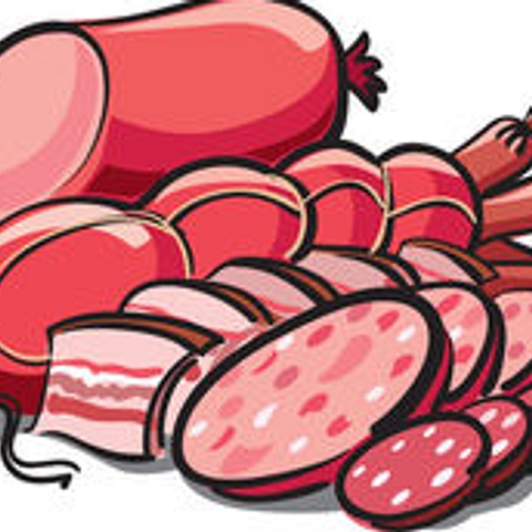 Колбасы векторное изображение