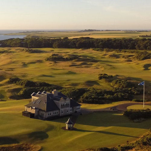 Photo taken at Kingsbarns Golf Course by Business o. on 8/2/2019