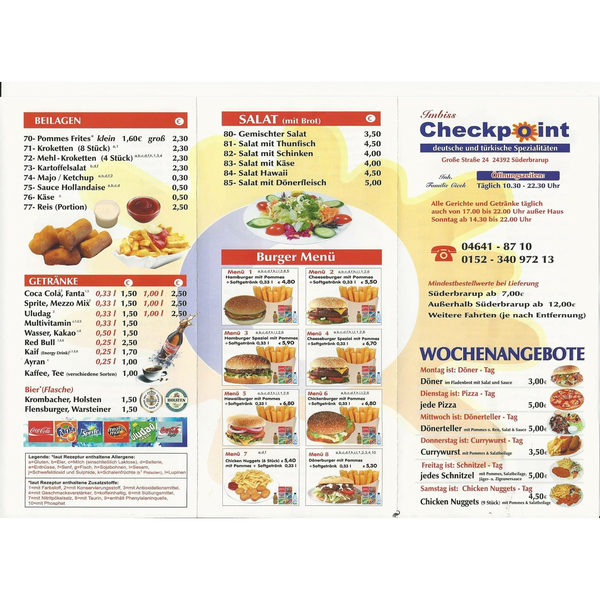 Photos At Checkpoint Fast Food Restaurant In Suderbrarup