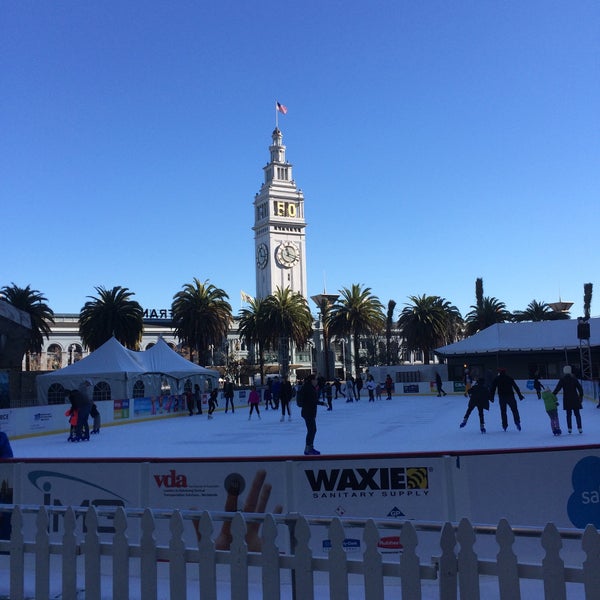 Photo taken at The Holiday Ice Rink at Embarcadero Center by Bryan M. on 12/31/2015
