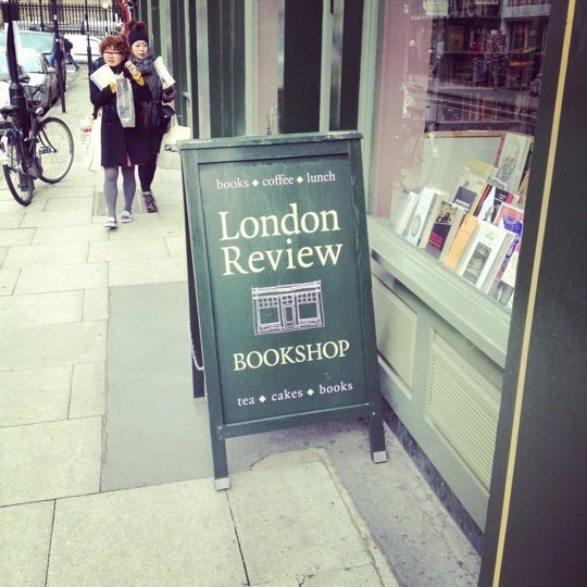 Photo taken at London Review Bookshop by Henry C. on 11/19/2012