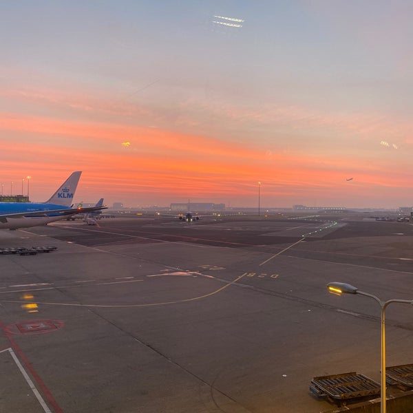 Photo taken at Amsterdam Airport Schiphol (AMS) by Pieter T. on 12/28/2019