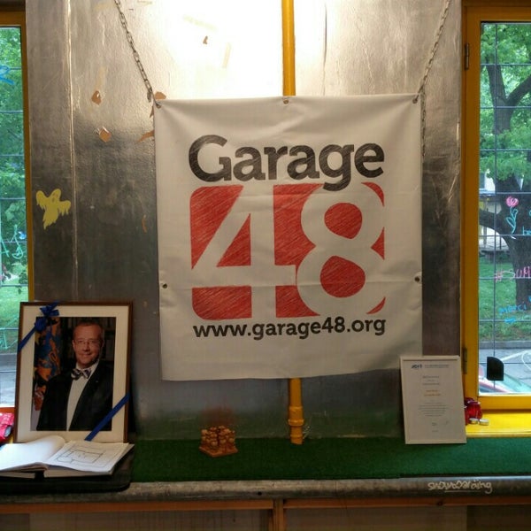 Photo taken at Garage48 HUB by Jüri on 5/16/2016