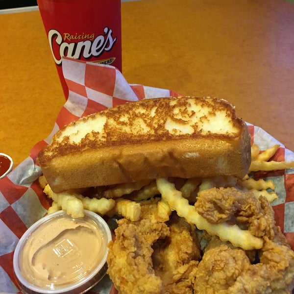 Photo taken at Raising Cane&#39;s Chicken Fingers by Alaleh C. on 3/10/2016