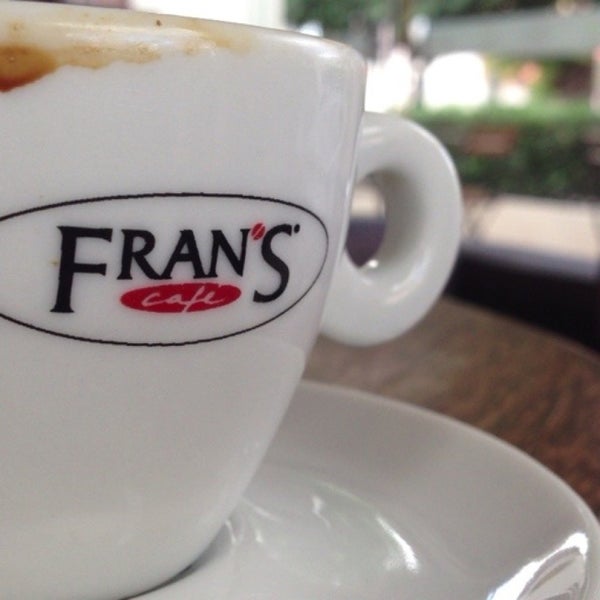 Photo taken at Fran&#39;s Café by Gustavo A. on 4/27/2013