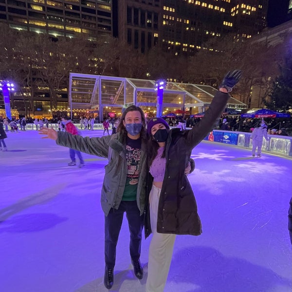 Photo taken at Bank of America Winter Village at Bryant Park by Tessa J. on 11/27/2021