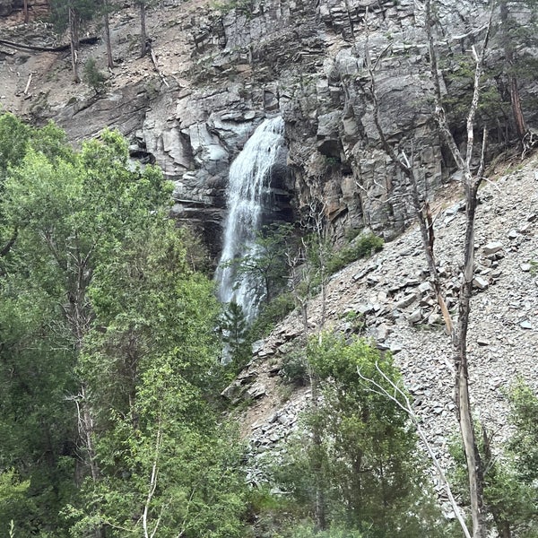 Bridal Veil Falls Hiking Trail in Spearfish