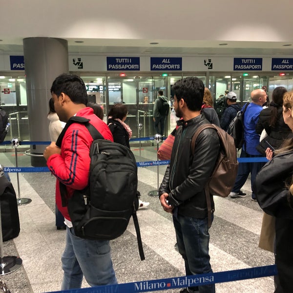 Das Foto wurde bei Flughafen Mailand-Malpensa (MXP) von nowhere am 3/15/2018 aufgenommen
