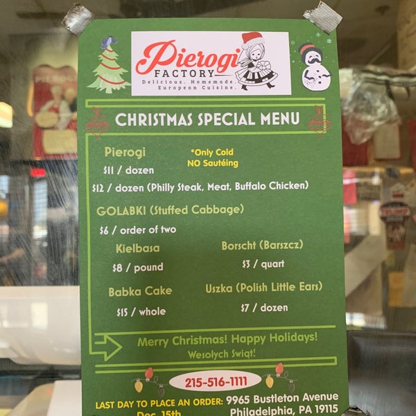 Pierogi Factory Bustleton Philadelphia, PA