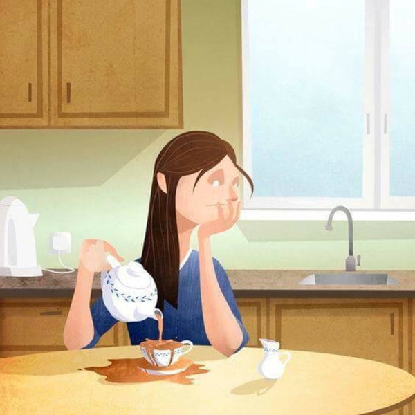 Опять проснулась не в париже опять на завтрак не коньяк картинки с надписями