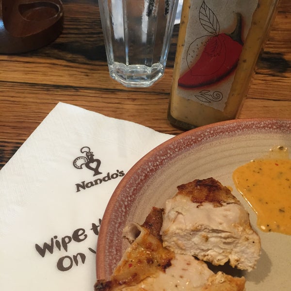 Photo taken at Nando&#39;s by Cansu K. on 9/25/2016