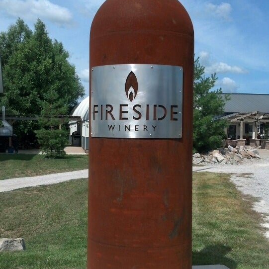 Photo taken at Fireside Winery by C H. on 8/4/2013
