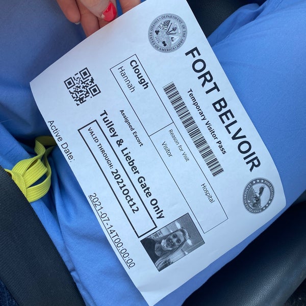 Fort Belvoir Id Card