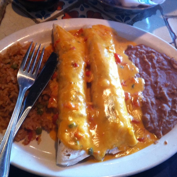 Photo taken at Enchilada&#39;s Restaurant - Greenville by Luis Z. on 3/4/2013