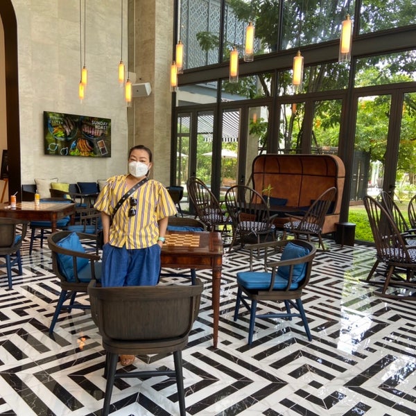 Photo taken at Baba Beach Club Hua Hin Luxury Hotel by Tata P. on 5/29/2022