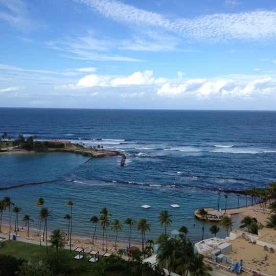 Photo taken at Condado Lagoon Villas at Caribe Hilton by Tracy B. on 12/8/2012