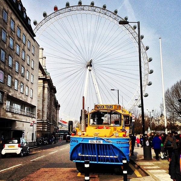 Photo taken at London Duck Tours by Richard Y. on 4/7/2013