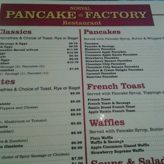 Photos at Norval Pancake Factory 11 tips from 132 visitors