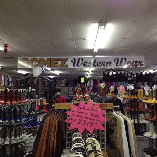 Gomez Western Wear - Shoe Store in Dallas