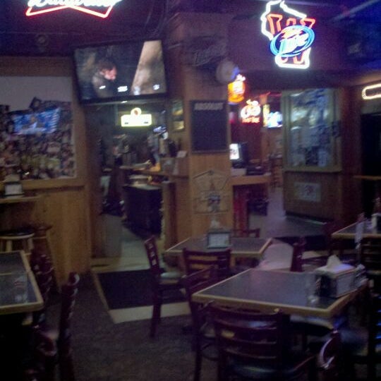 Photo taken at Lucky&#39;s Bar &amp; Grille by Lindsay W. on 4/30/2012