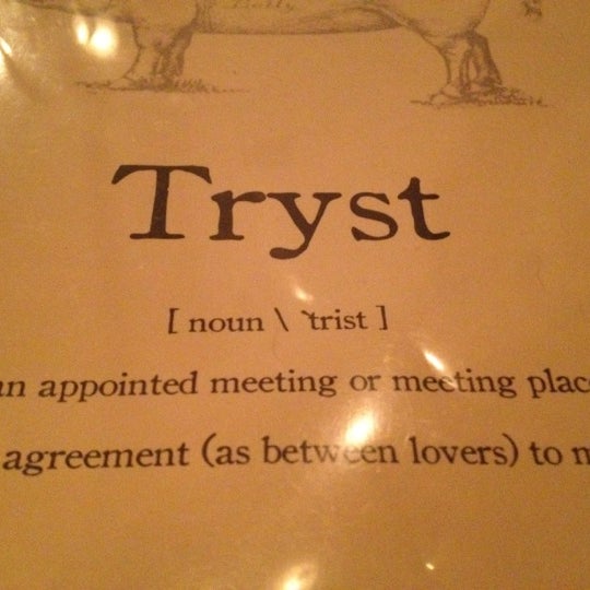 Photo taken at Tryst by Katie F. on 4/15/2012