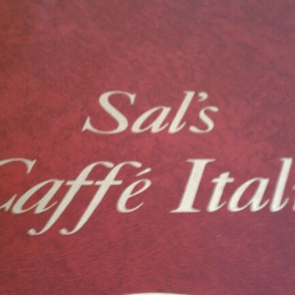 Снимок сделан в Sal&#39;s Caffe Italia пользователем Chris F. 1/29/2012