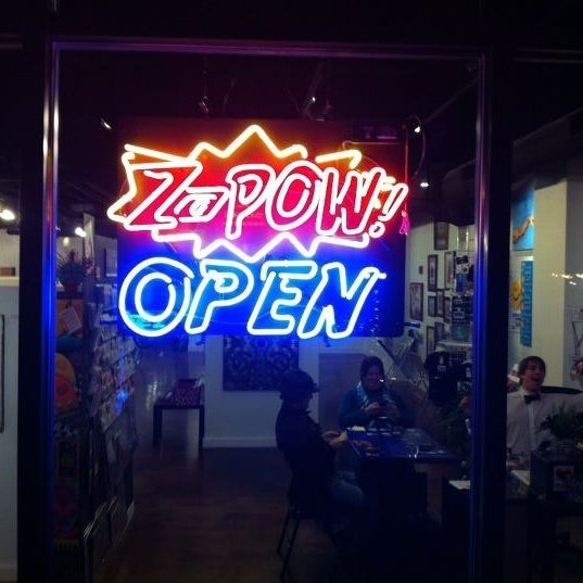 Photo taken at ZaPow! by Matt J. on 1/15/2012