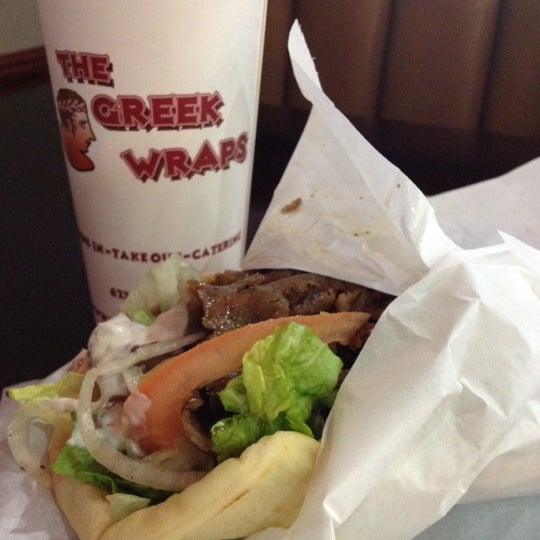 Photo taken at The Greek Wraps by Gigantor on 12/1/2011