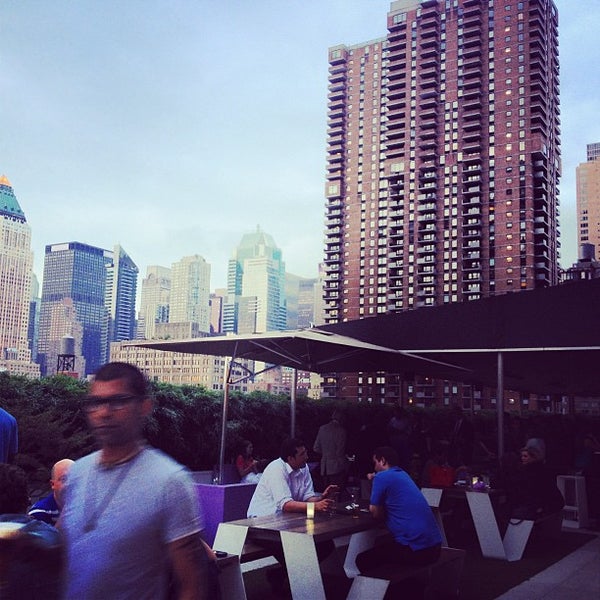 Photo taken at The Terrace at Yotel by Paul M. on 7/19/2012