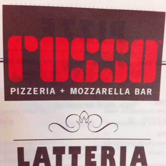 Foto diambil di Rosso Pizzeria &amp; Mozzarella Bar oleh Tony L. pada 8/8/2012
