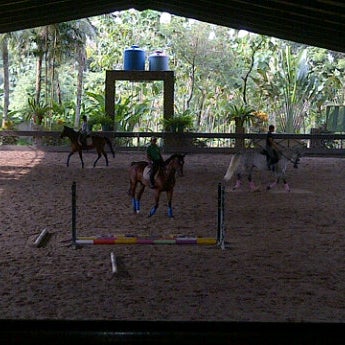 Photo taken at Arthayasa Stables and Country Club by Emmi N. on 12/4/2011