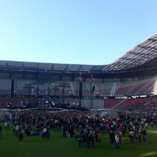 Photo taken at Wörthersee Stadion by Paul D. on 6/19/2011