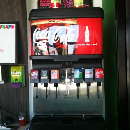 They have fountain drinks now !