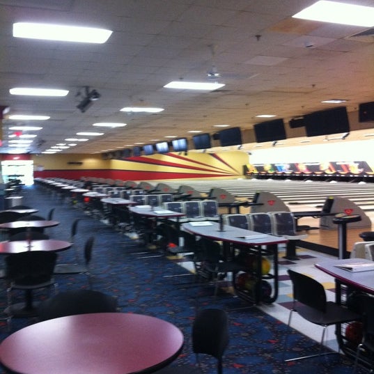 Photo taken at AMF Pleasant Valley Lanes by April W. on 10/7/2011