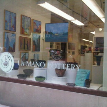 Photo taken at La Mano Pottery by Ladymay on 7/29/2012