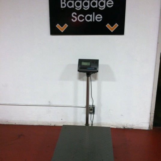 Weigh your luggage