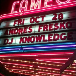 Снимок сделан в Cameo Nightclub пользователем DJ Knowledge 10/29/2011