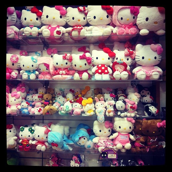 The Hello Kitty store at the Orlando airport always remind…