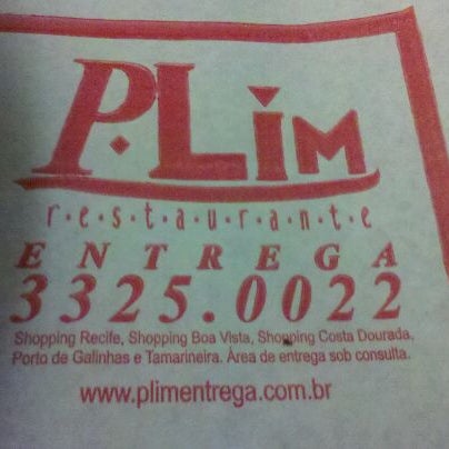 Photo taken at Plim Restaurante by Ronaldo M. on 1/5/2012