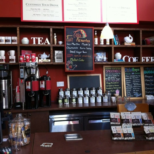 Photo taken at You Me &amp; Tea Café by Milo J T. on 10/20/2011