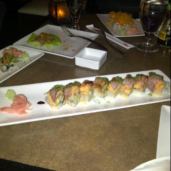 Photo taken at Enso Asian Bistro &amp; Sushi Bar by Ann Marie on 1/14/2012
