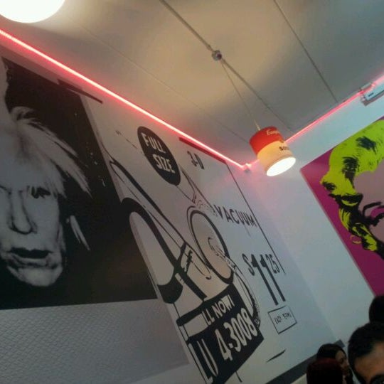 Photo taken at Warhol Lounge Café by José C. on 1/21/2012
