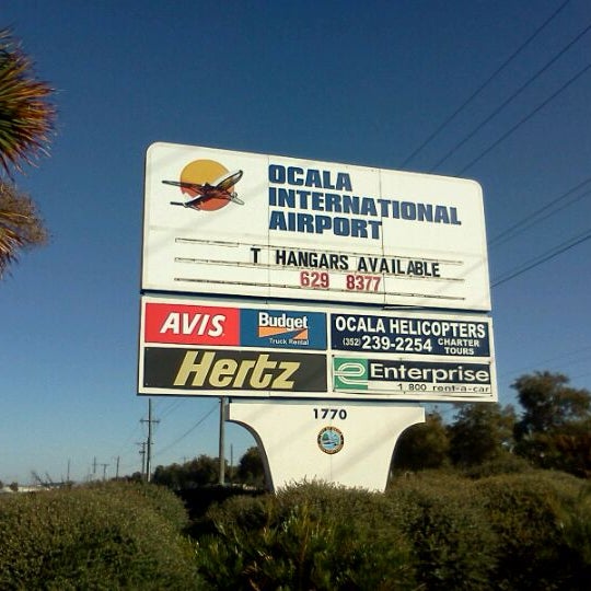 Ocala International Airport (OCF) 750 SW 60th Ave