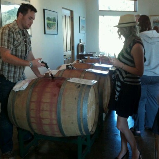 Photo taken at deLorimier Winery by Brad M. on 3/4/2012