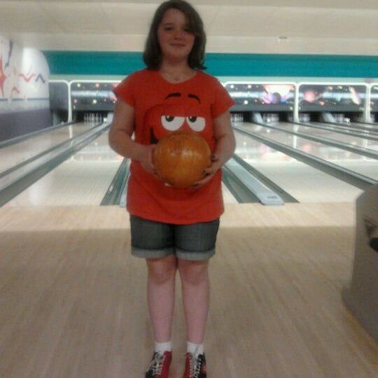 Photo taken at Sunset Bowl/Sporties by Allie S. on 5/4/2012