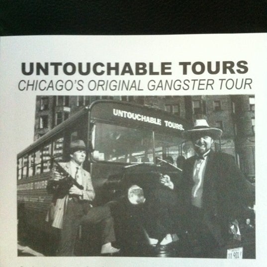 Photo taken at Untouchable Tours - Chicago&#39;s Original Gangster Tour by Michael Stephen J. on 8/24/2012