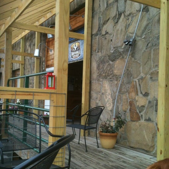 Photo taken at Nantahala Brewing Taproom &amp; Brewery by Patty S. on 6/10/2012