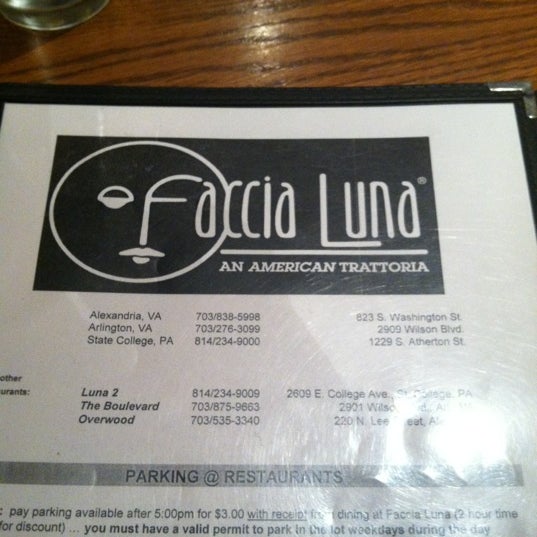 Photo taken at Faccia Luna Arlington by Angelica H. on 9/7/2012