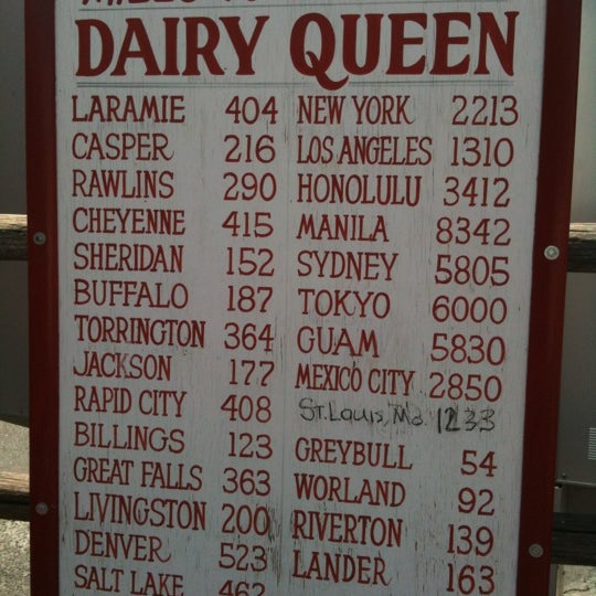 Dairy Queen, 1701 8th St, Коди, WY, dairy queen, Кафе-мороженое, Фаст-фуд, ...