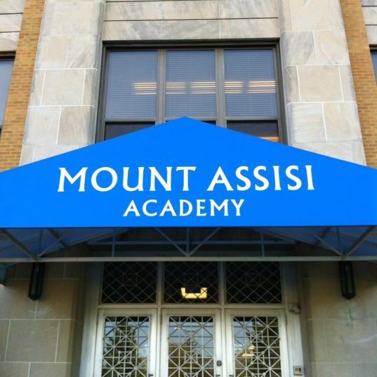 Photo taken at Mount Assisi Academy by Belmont A. on 4/4/2012